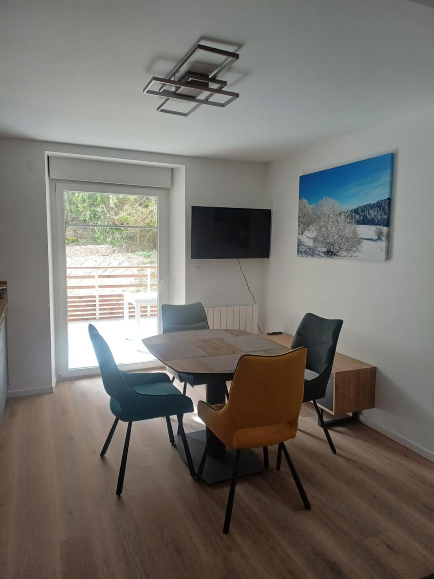 Agreable 3 Pieces Au Lac Blanc Orbey Extérieur photo