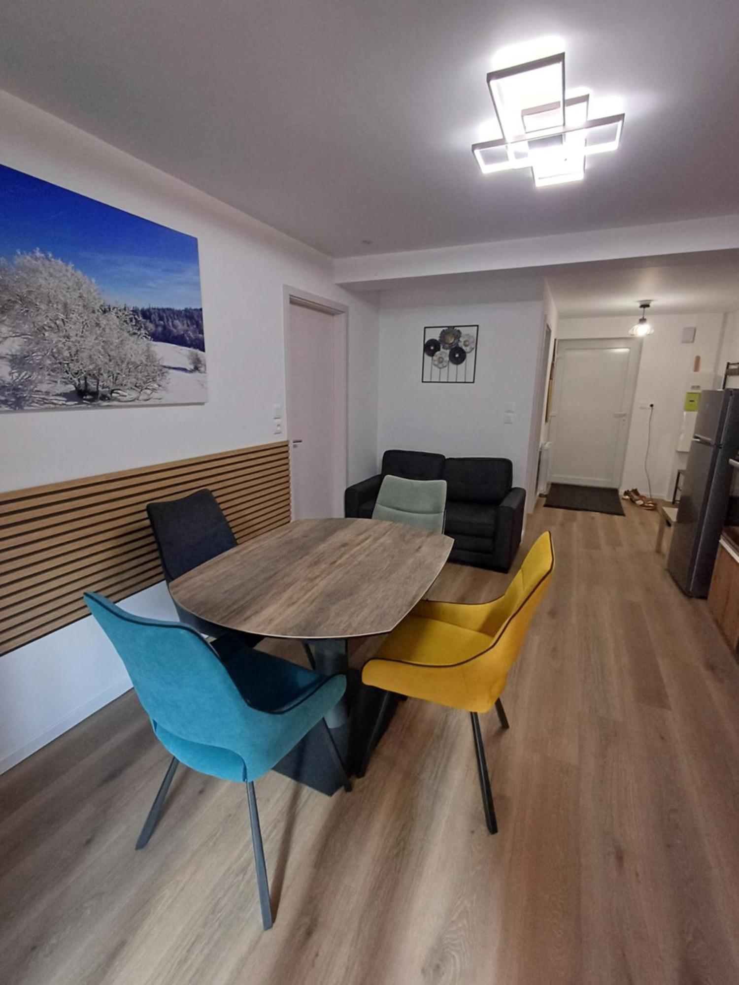 Agreable 3 Pieces Au Lac Blanc Orbey Extérieur photo