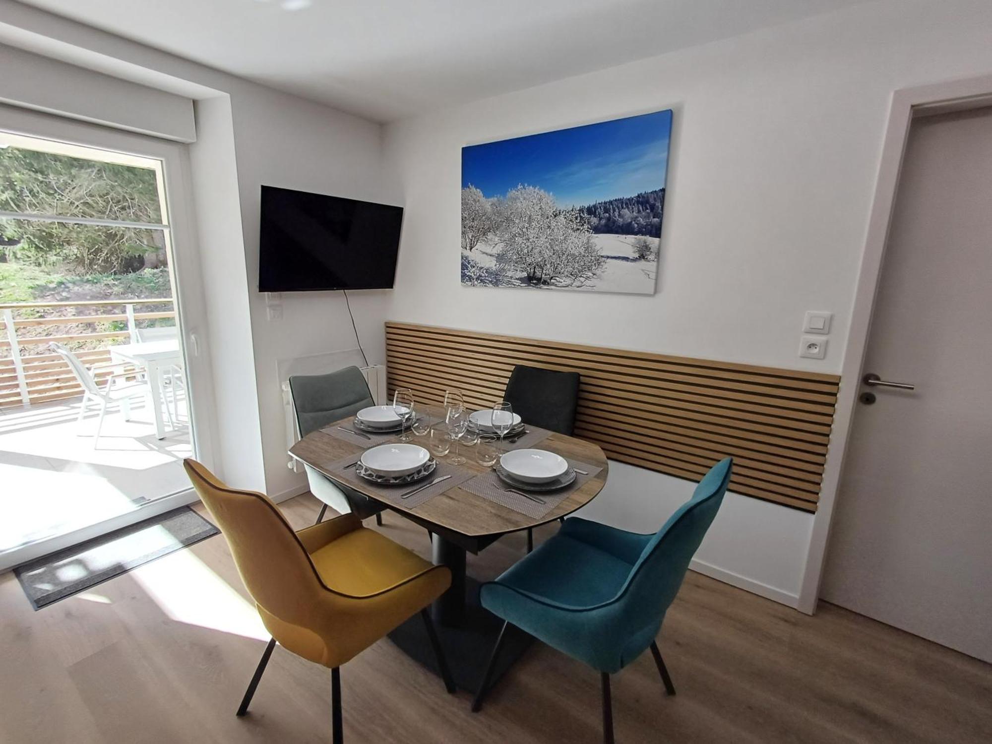 Agreable 3 Pieces Au Lac Blanc Orbey Extérieur photo